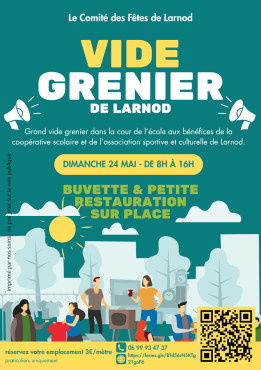 Vide Grenier à Larnod - 24 mai 2026